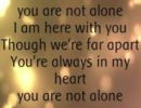 michael jackson you are not alone